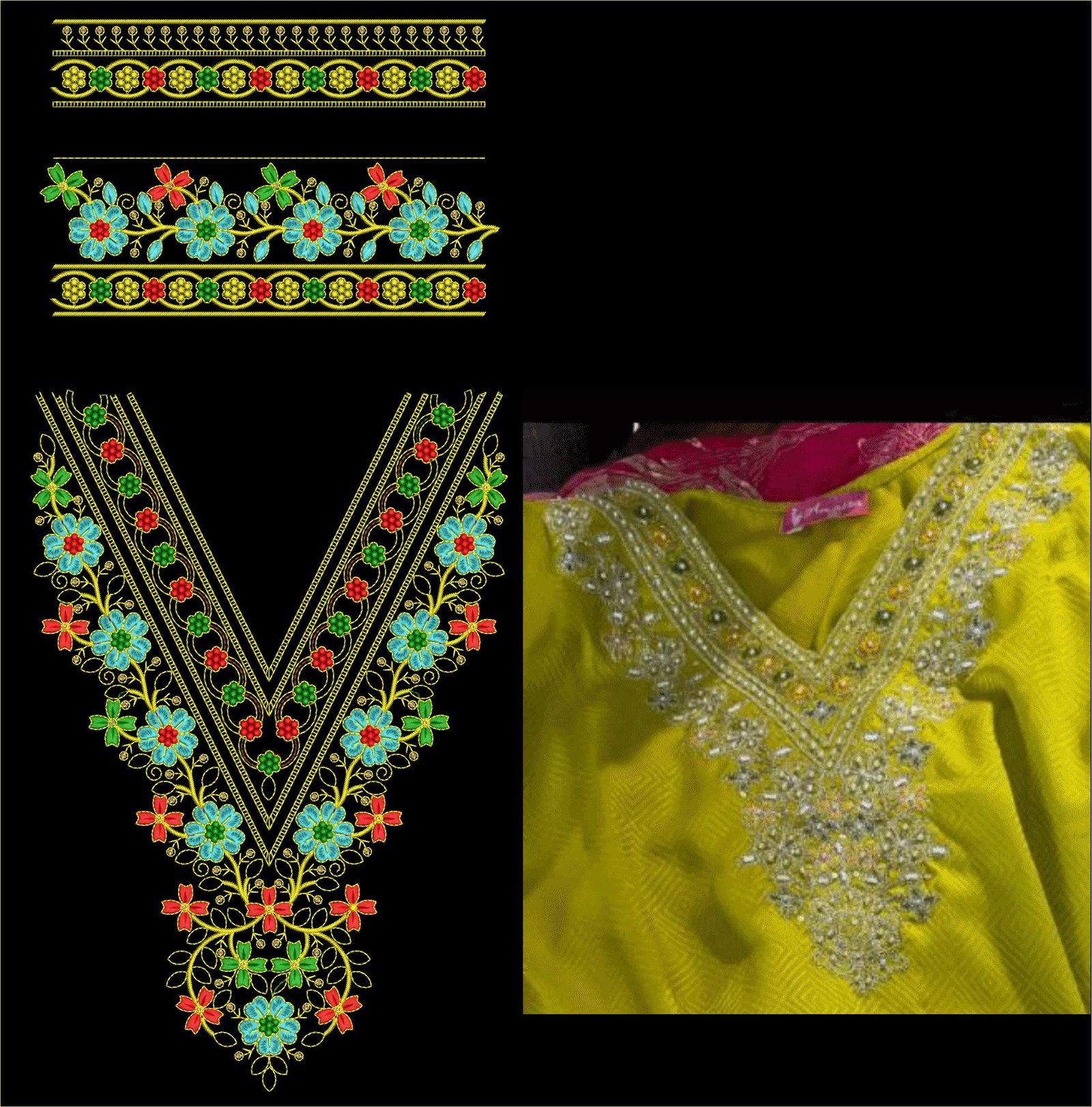 FANCY KURTI  NECK