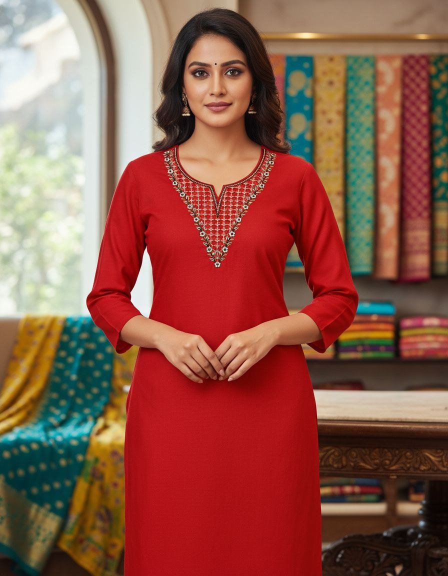 kurti neck