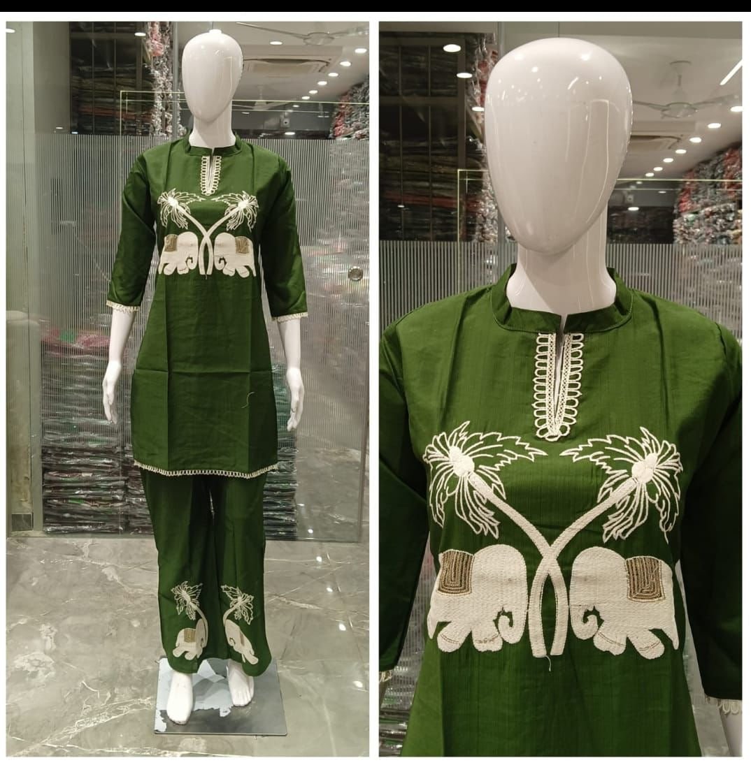kurti neck panel