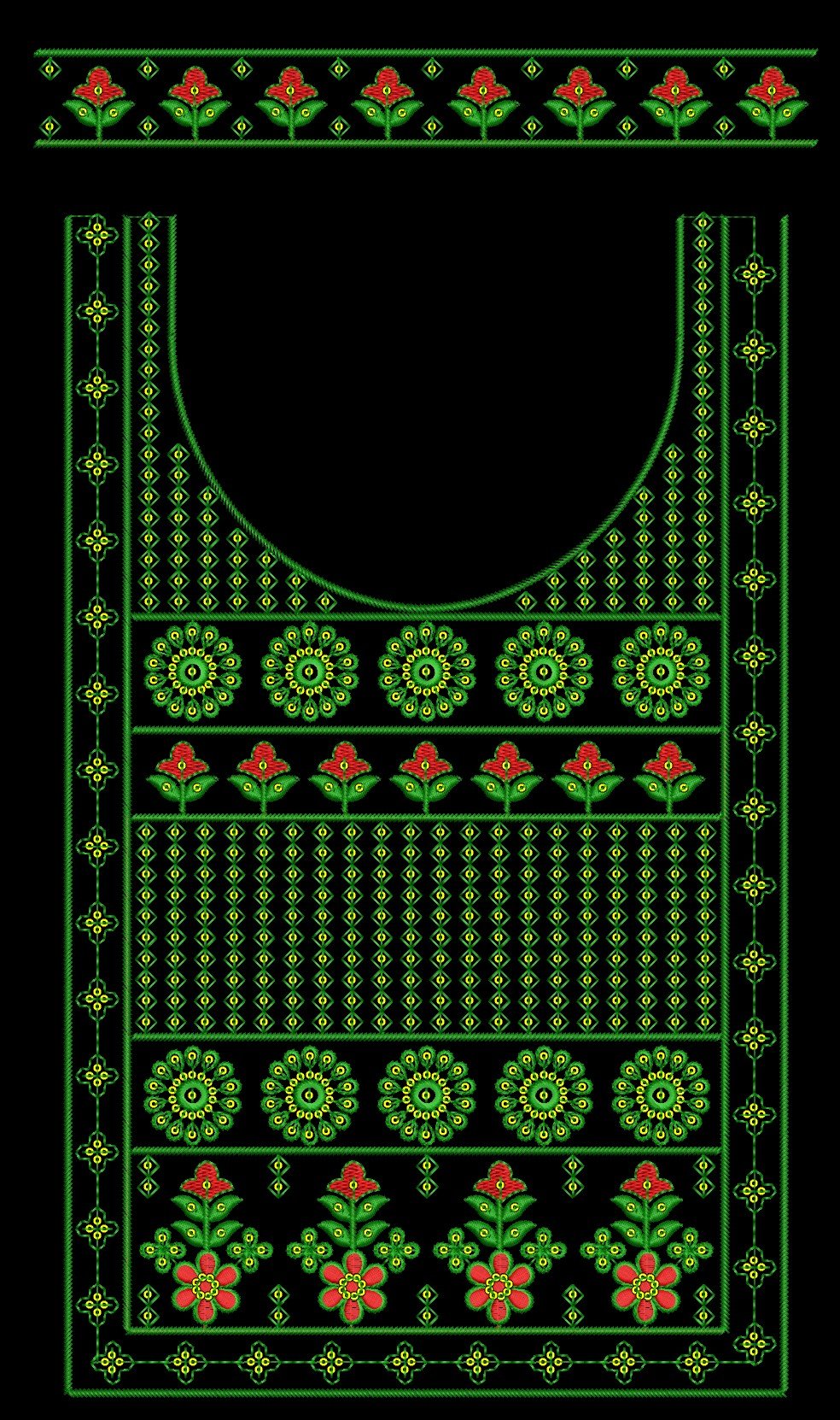 kurti neck