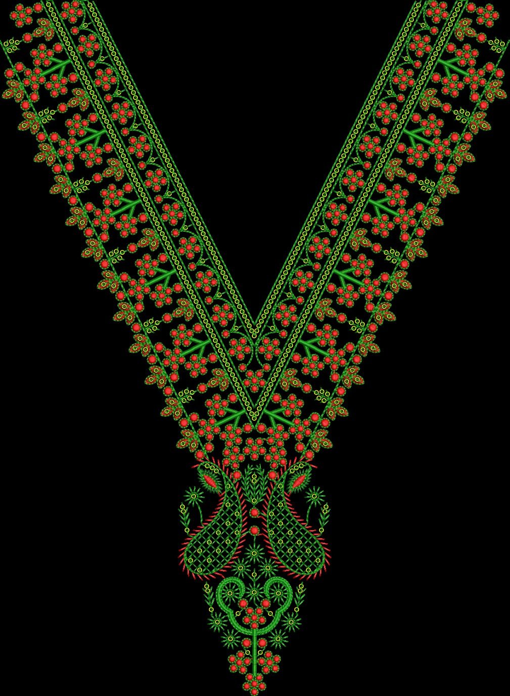 kurti neck seq