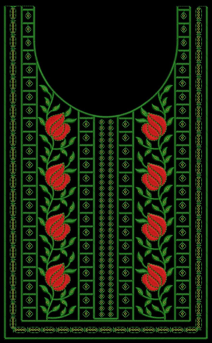 kurti neck seq