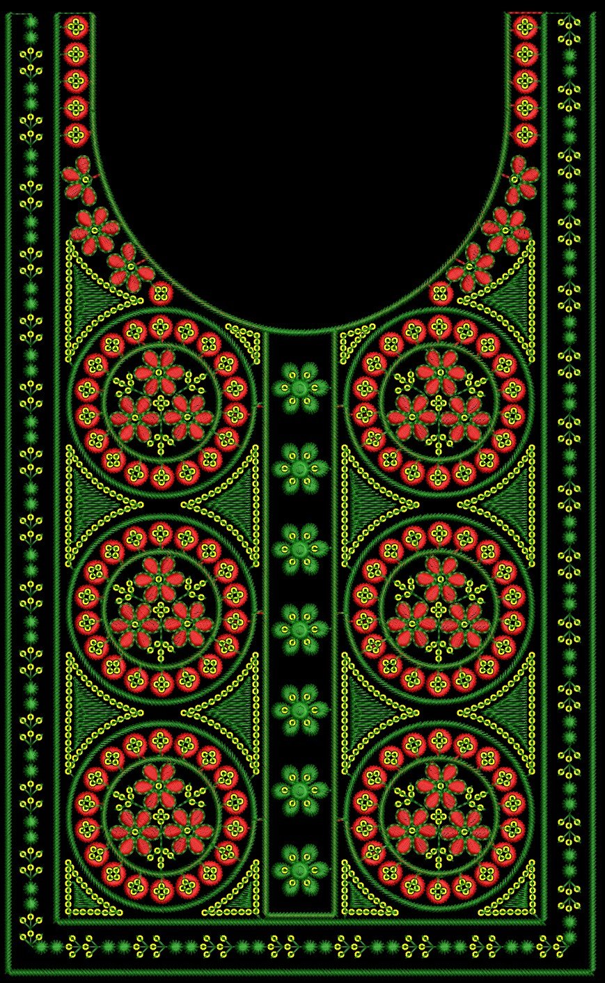 kurti neck seq