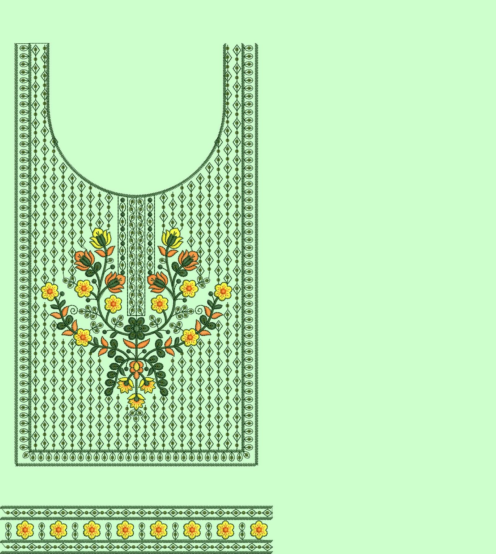 kurti neck seq