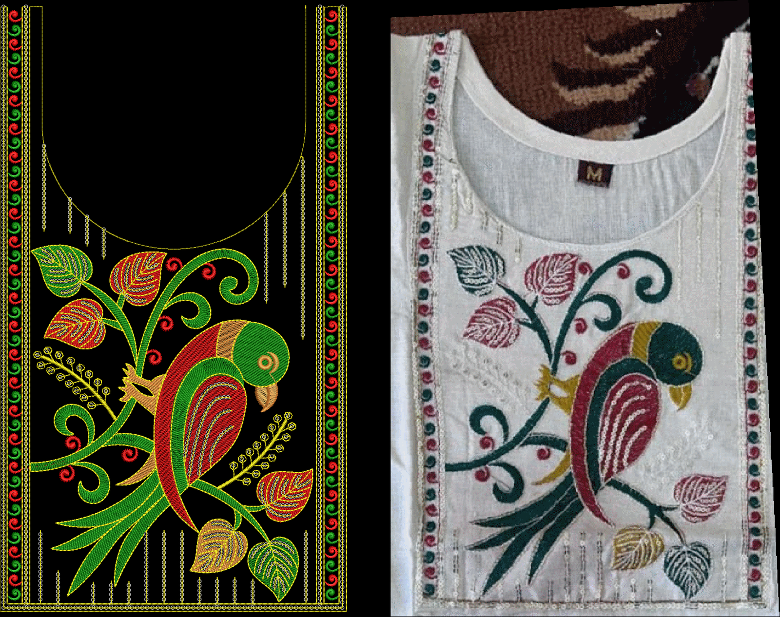 kurti neck seq