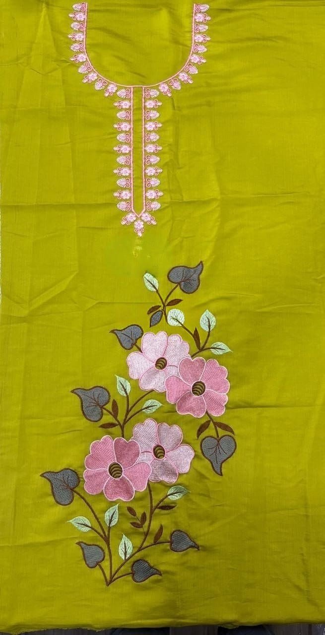 kurti neck panel