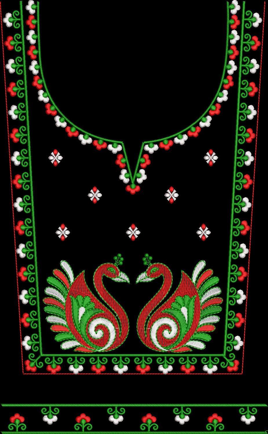 Fancy Kurti neck