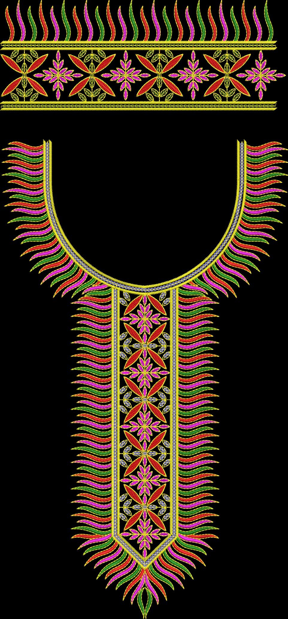 top neck  daman sq