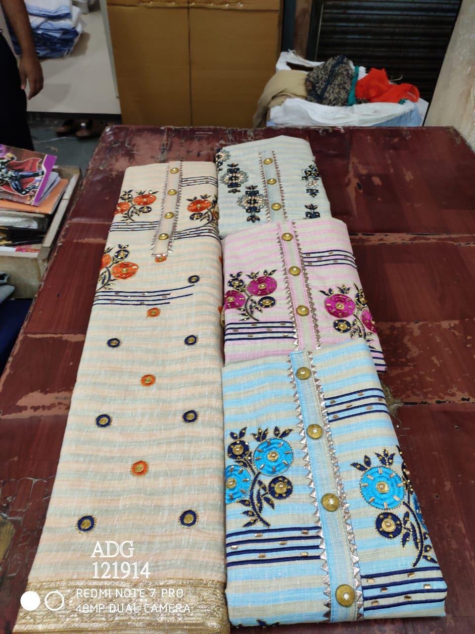 Daman & Single Head top & Duppata