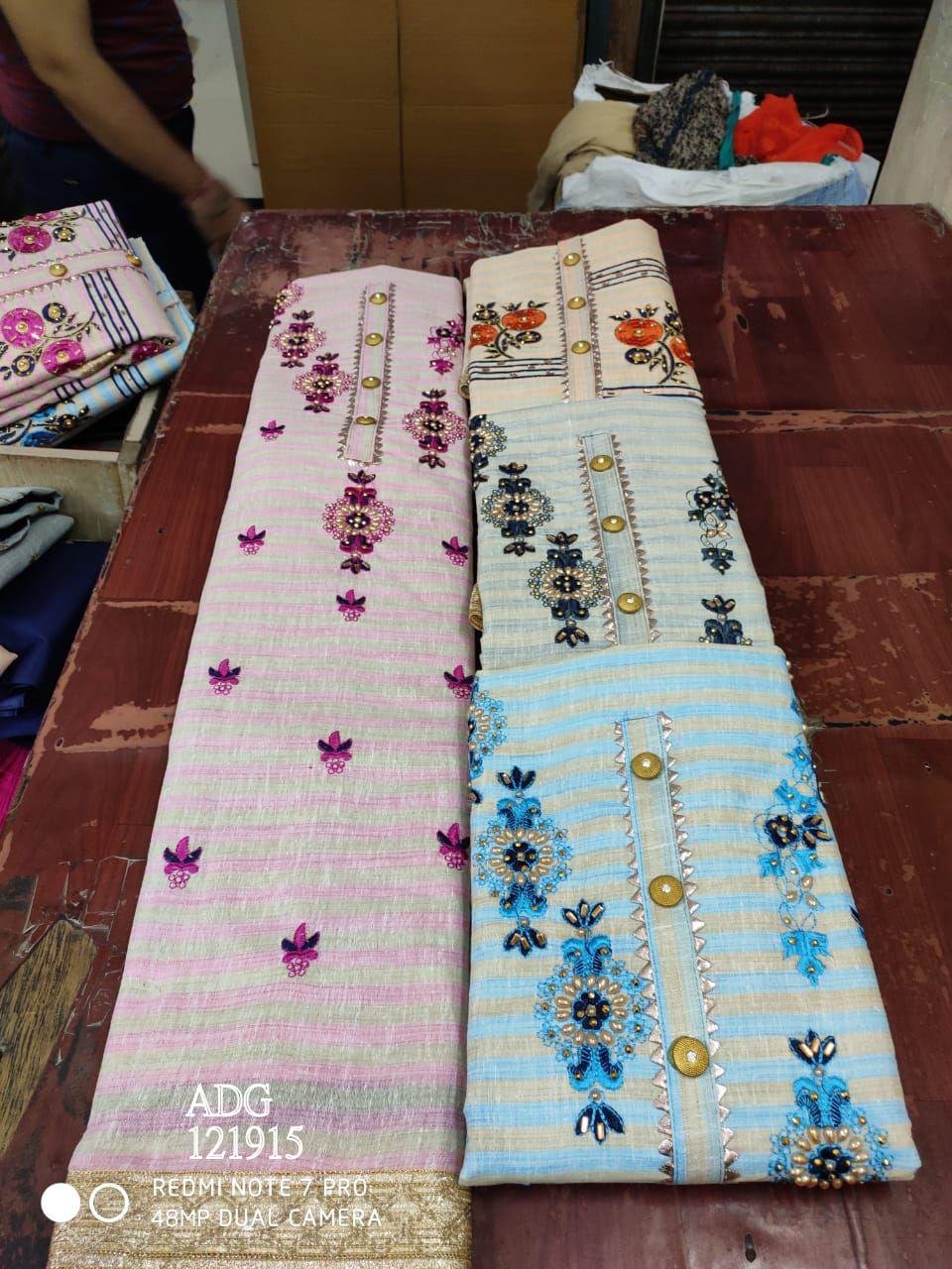 Daman & Single Head top & Duppata