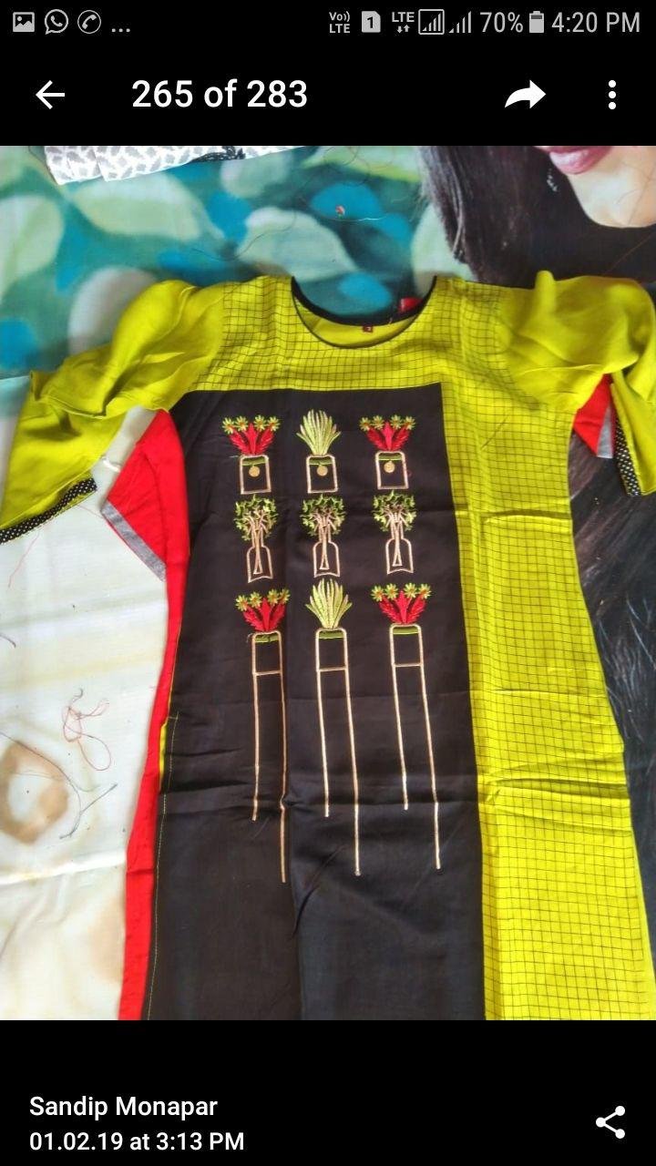 fancy kurti