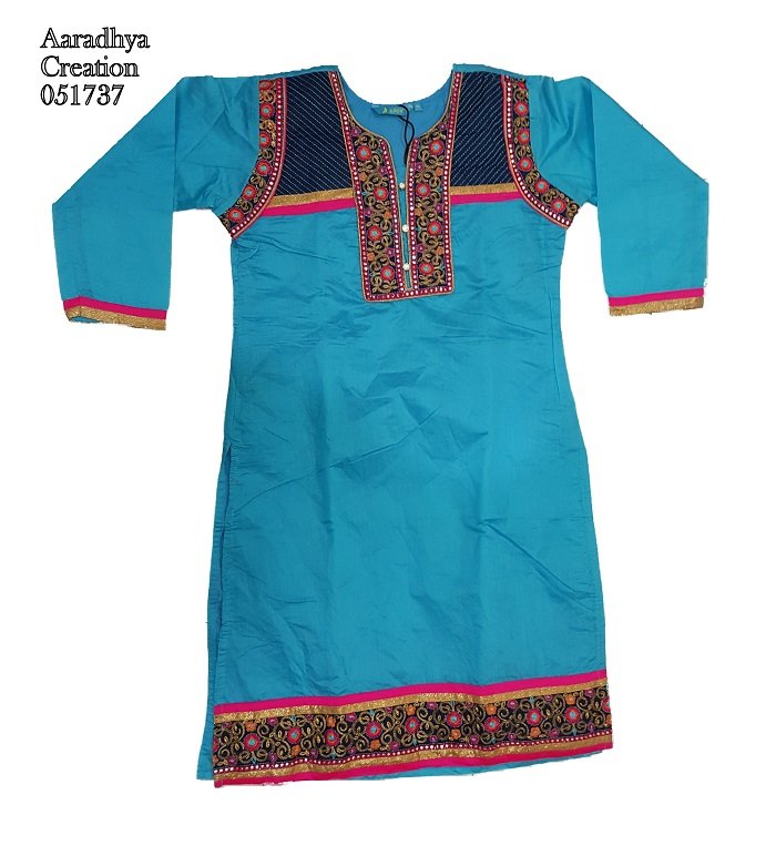 fancy kurti neck