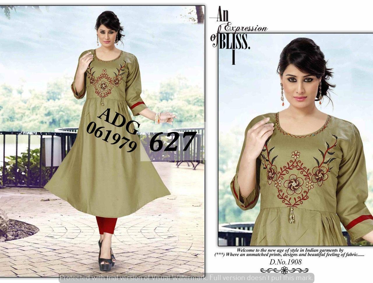 fancy kurti