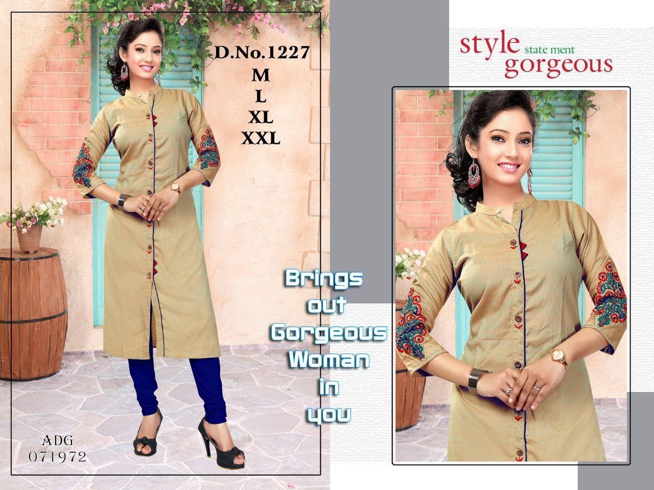 fancy kurti