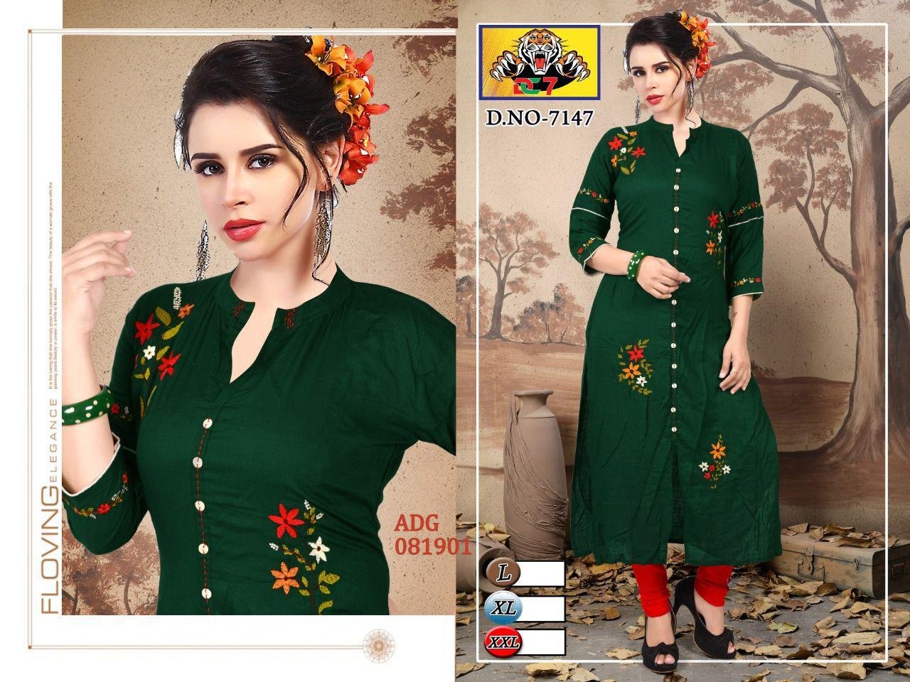 fancy kurti