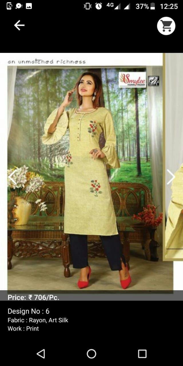 fancy kurti