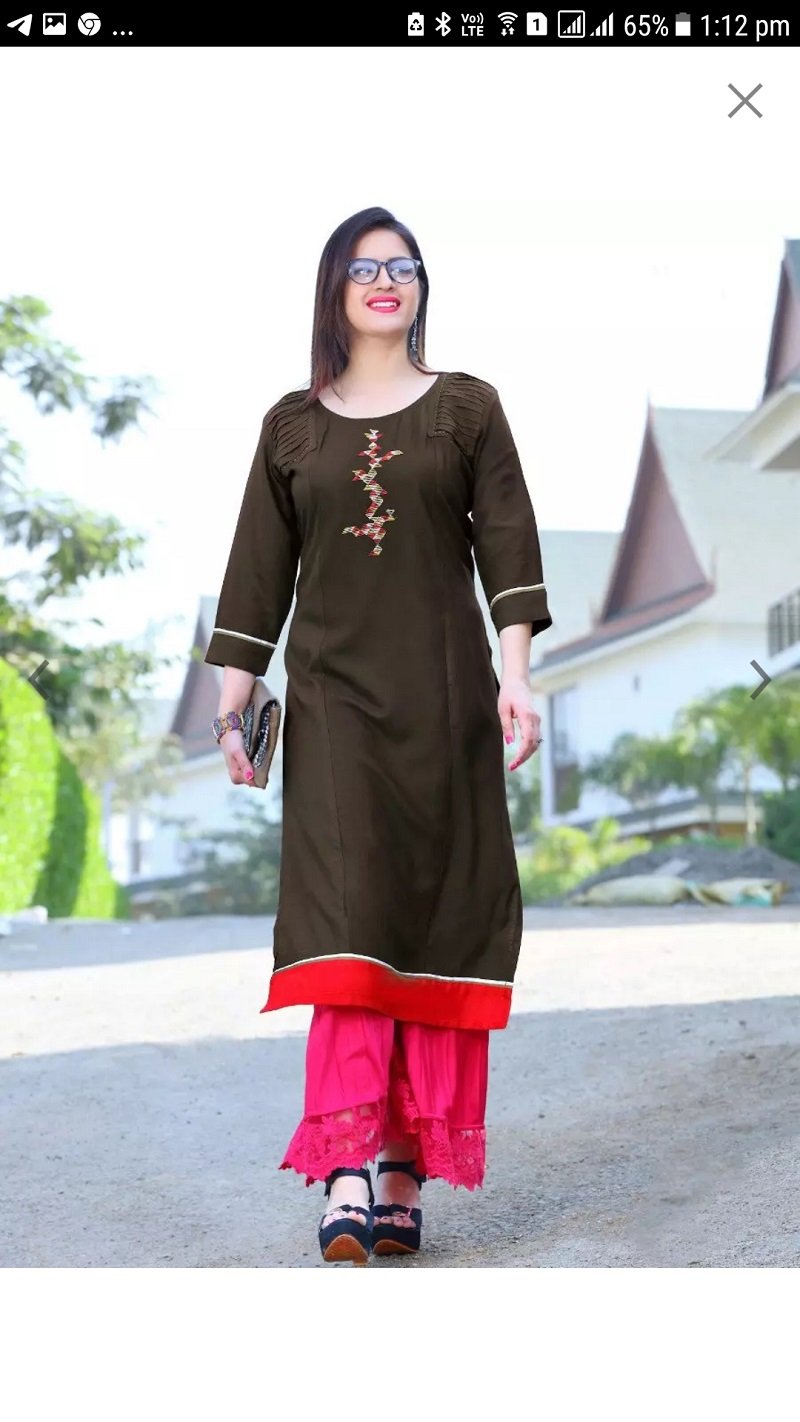 fancy kurti