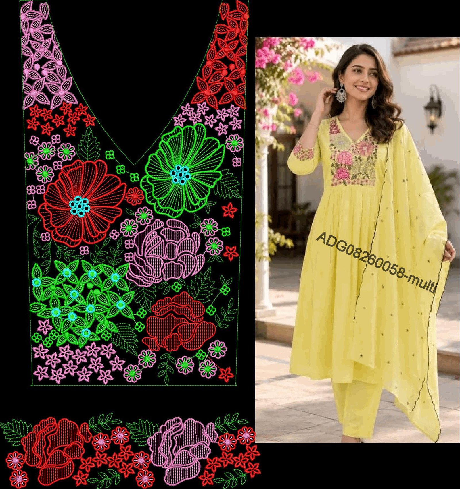 kurti neck