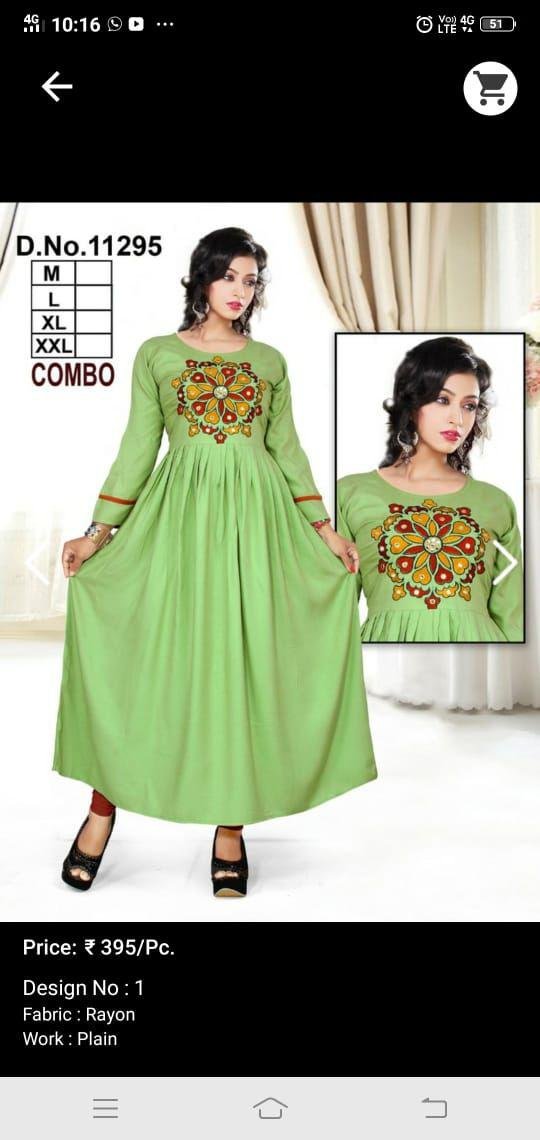 fancy kurti