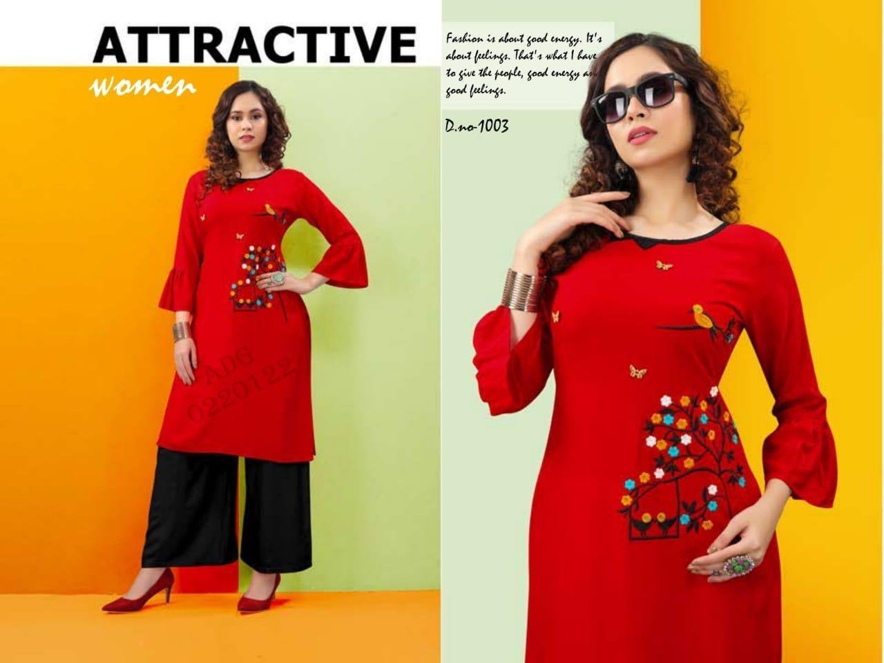 fancy kurti