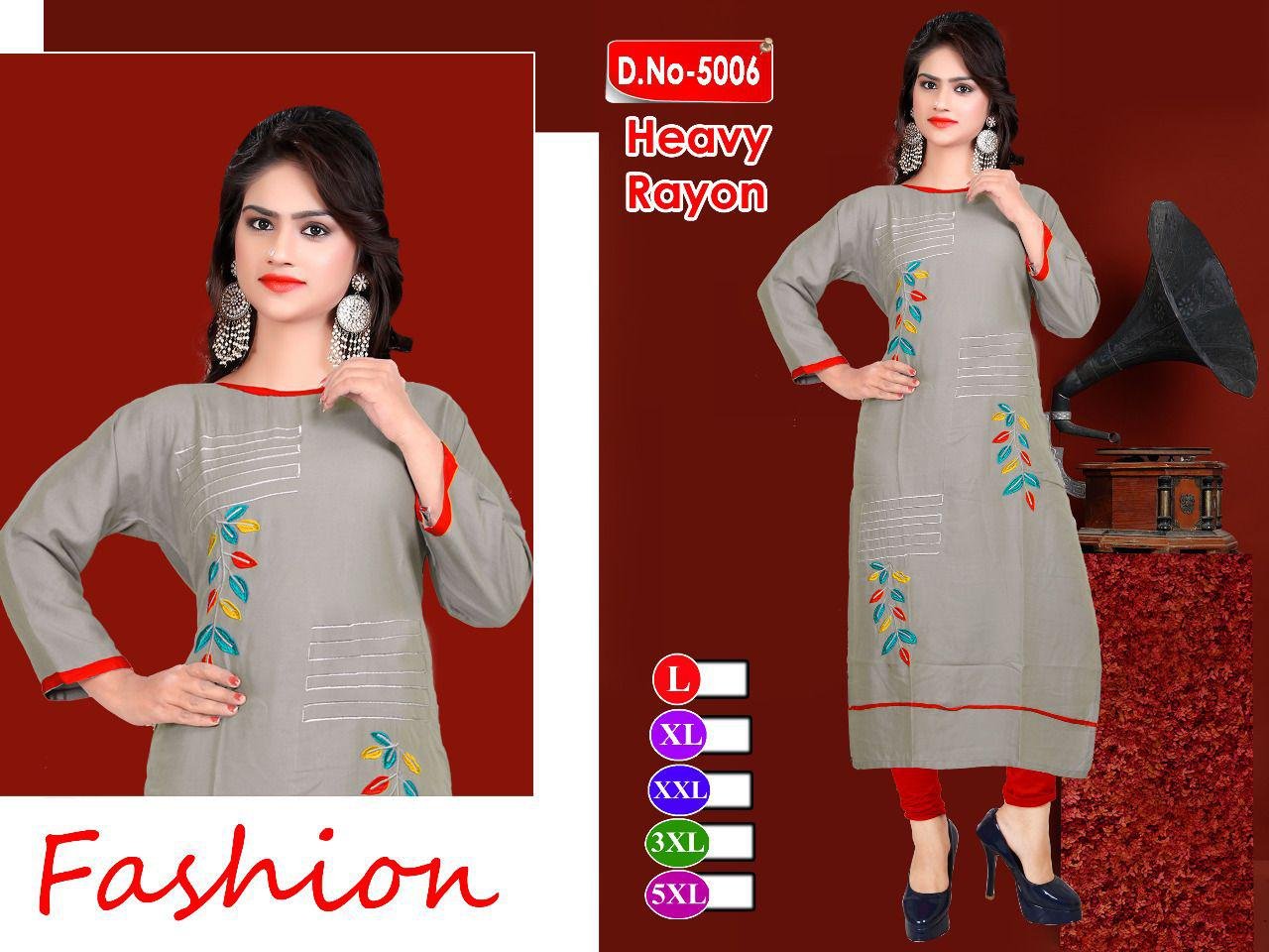 fancy kurti