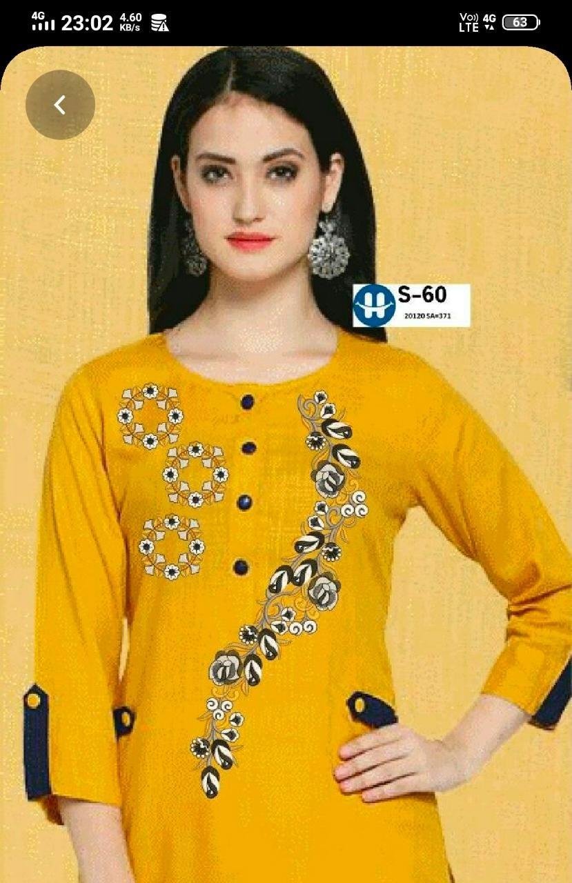 fancy kurti
