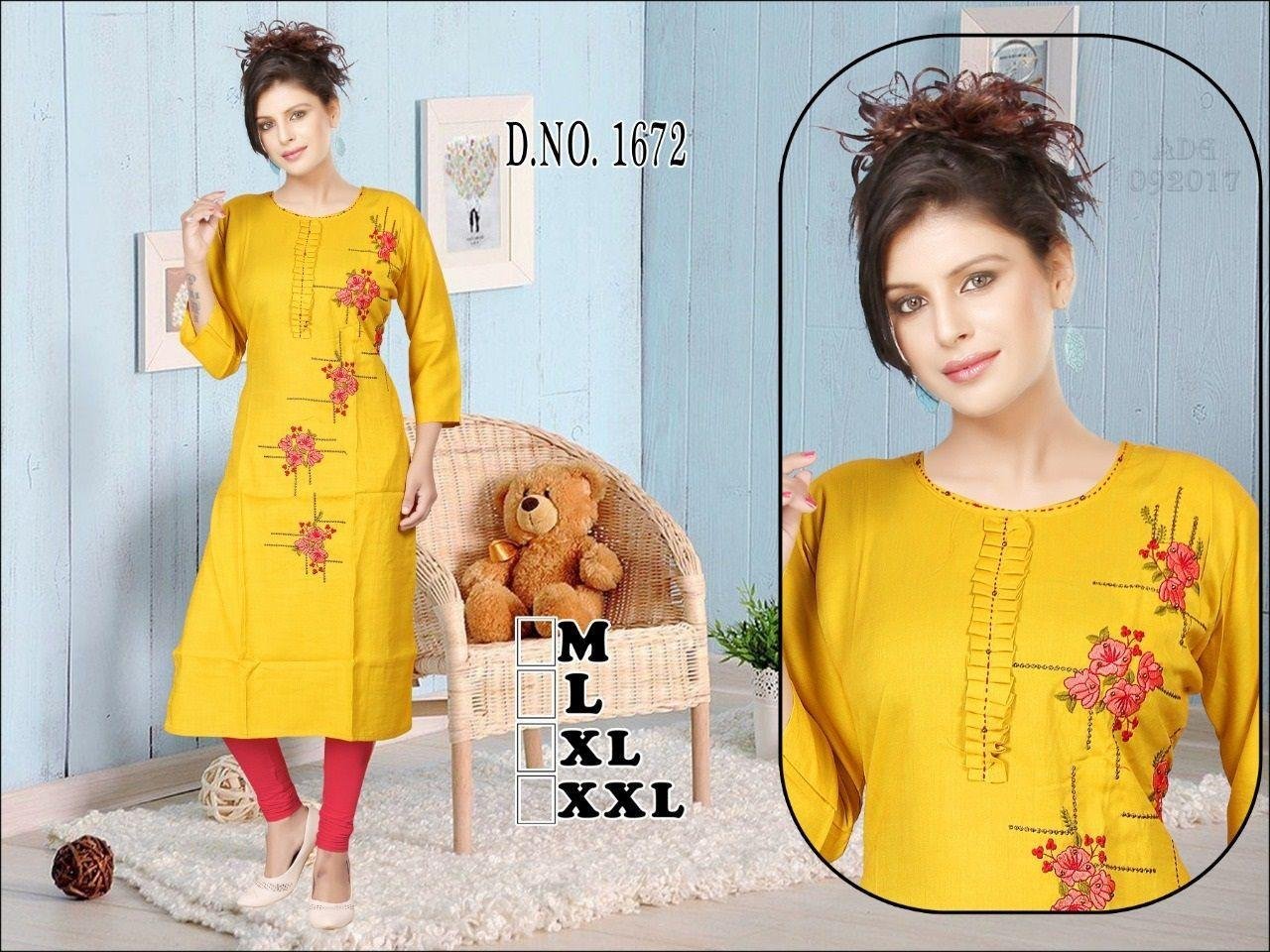 fancy kurti