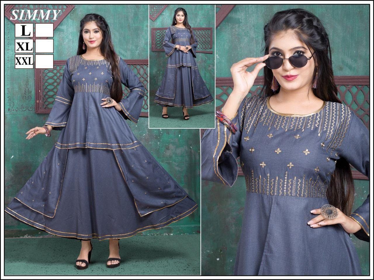 choli ghera kurti
