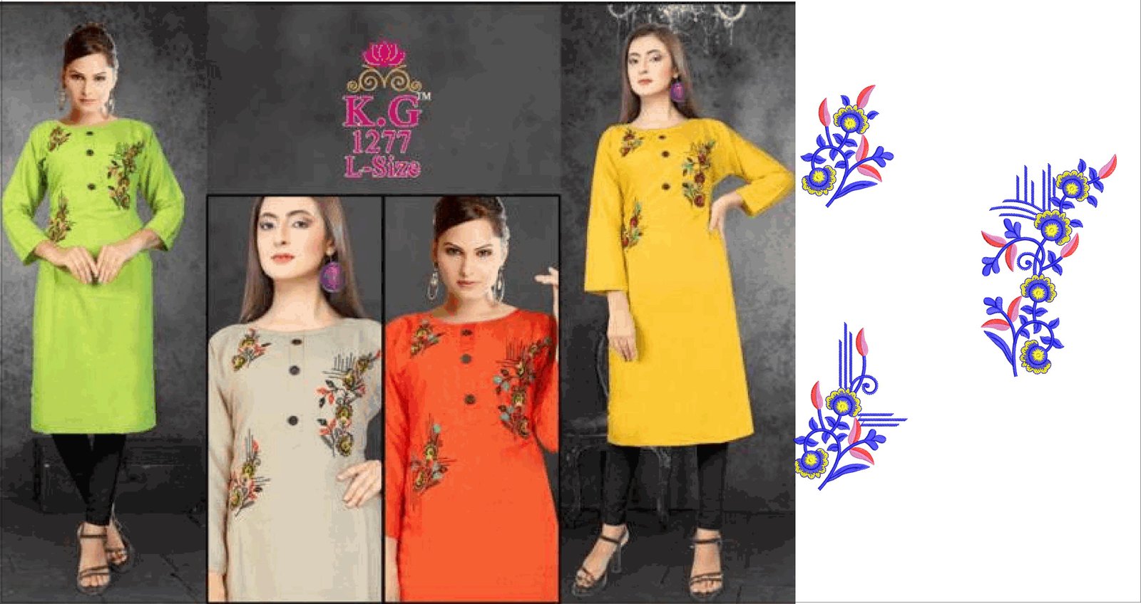 fancy kurti