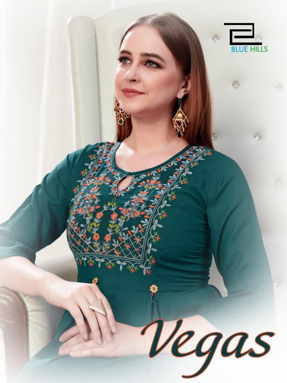 fancy kurti neck