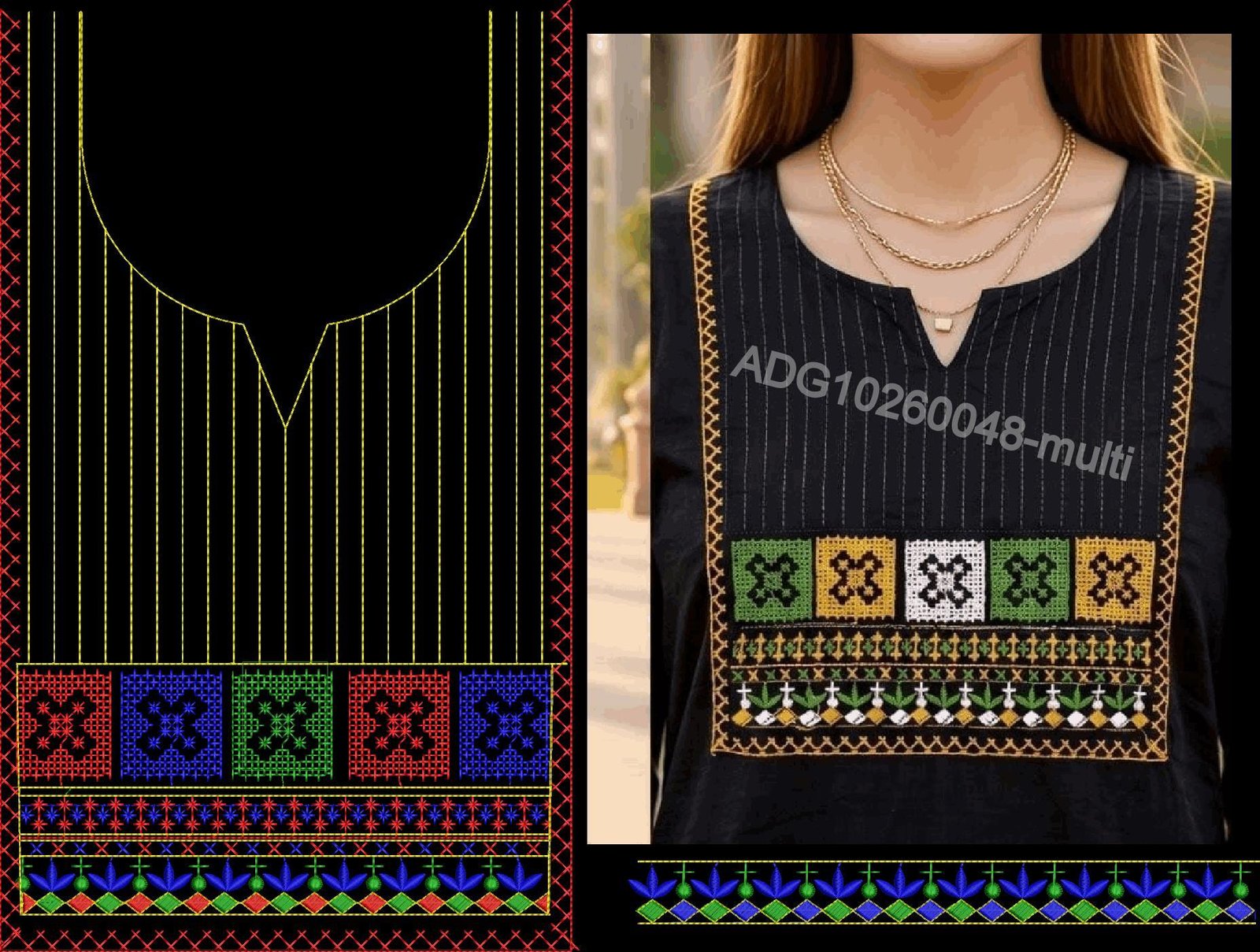 kurti neck