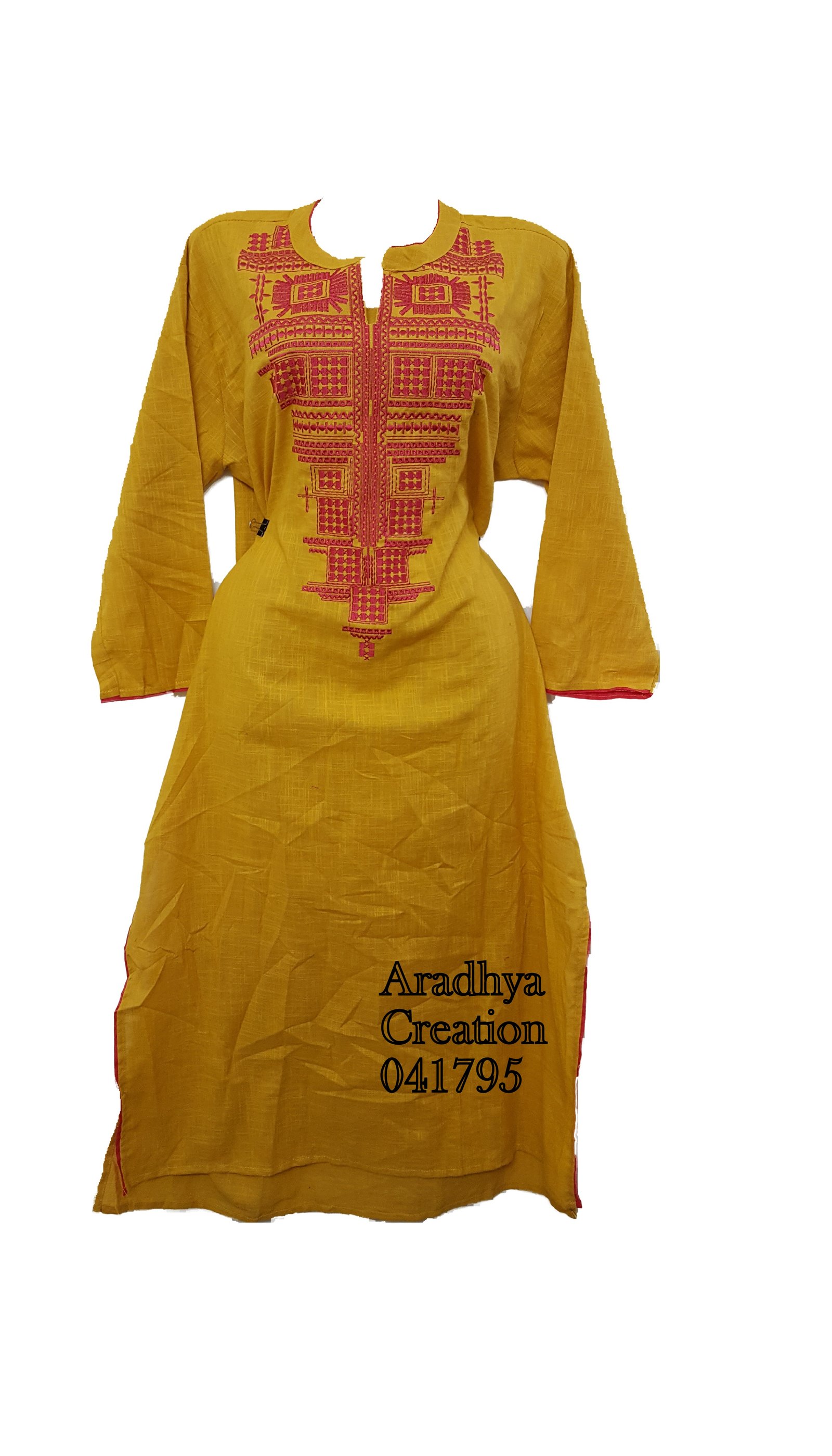 fancy kurti neck