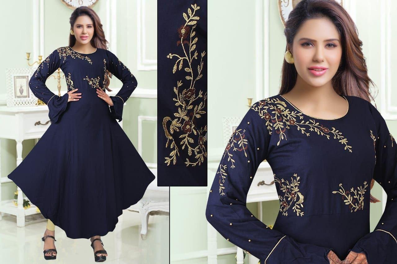 fancy ghera kurti
