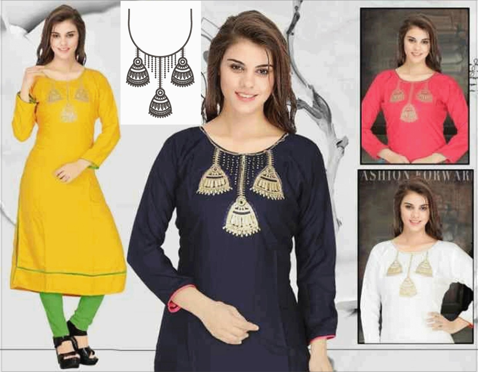 fancy kurti