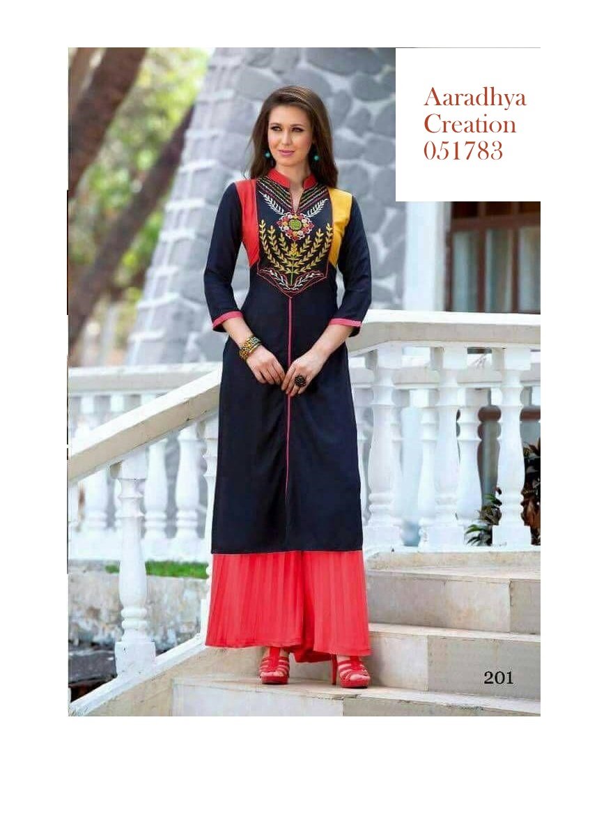 fancy kurti neck