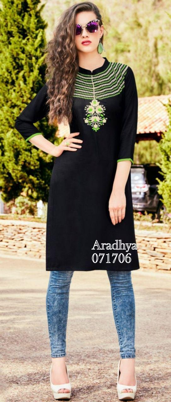 fancy kurti neck