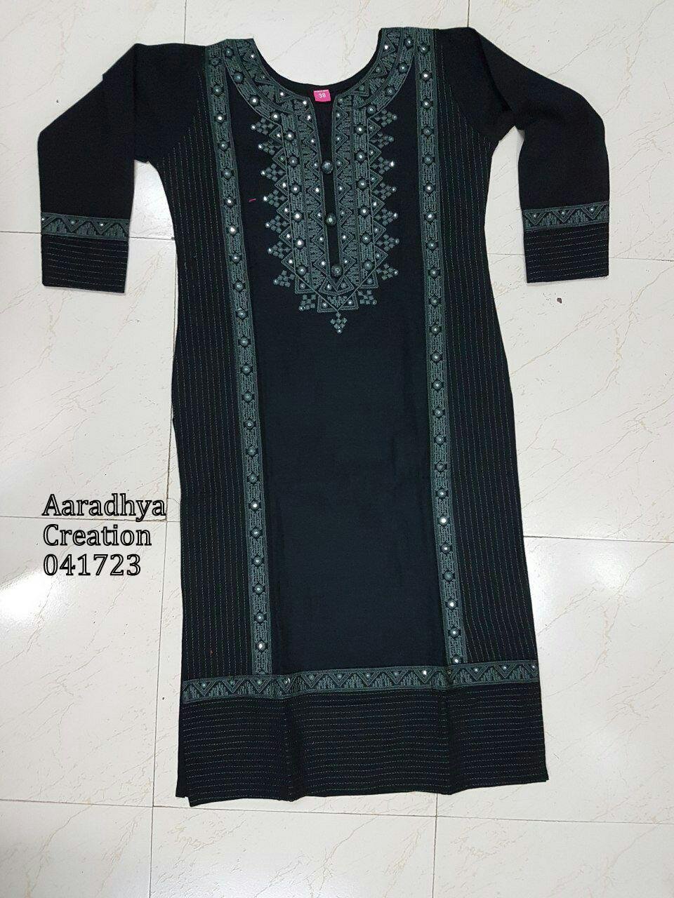 fancy kurti neck