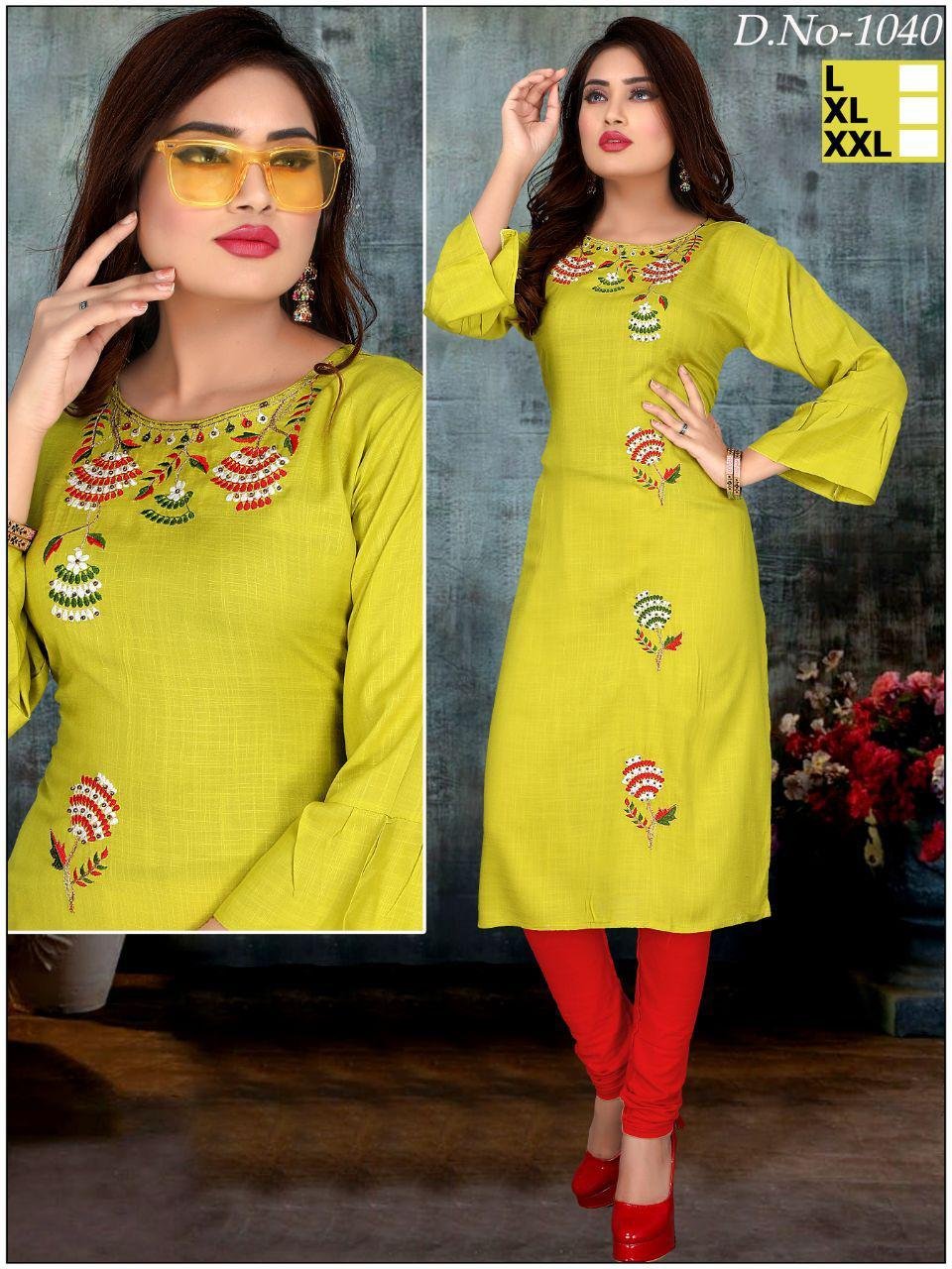 fancy kurti penal