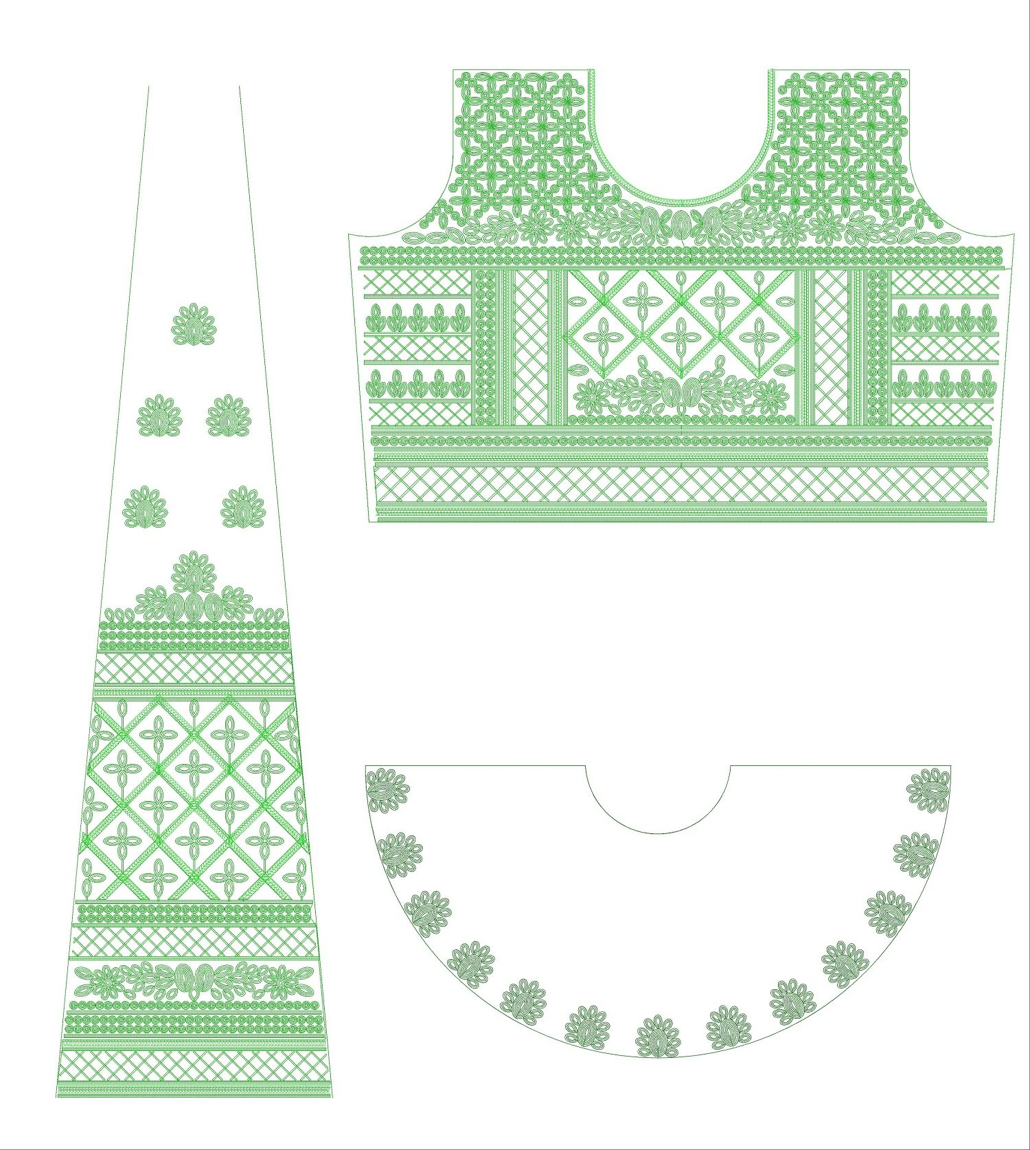 ghaghara choli