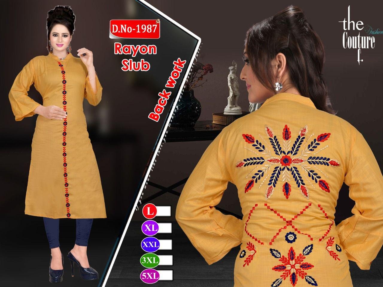 fancy kurti