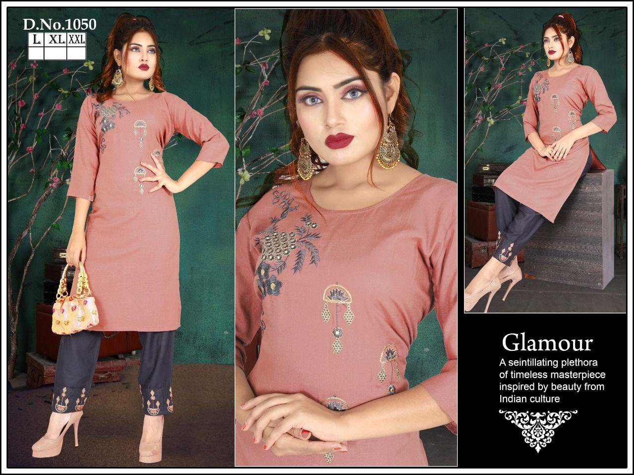 fancy kurti & plazo pent