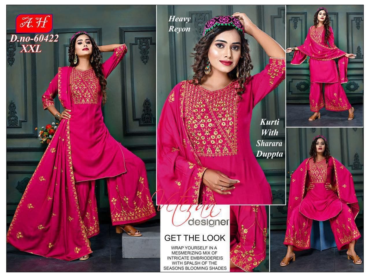 fancy kurti & plazo