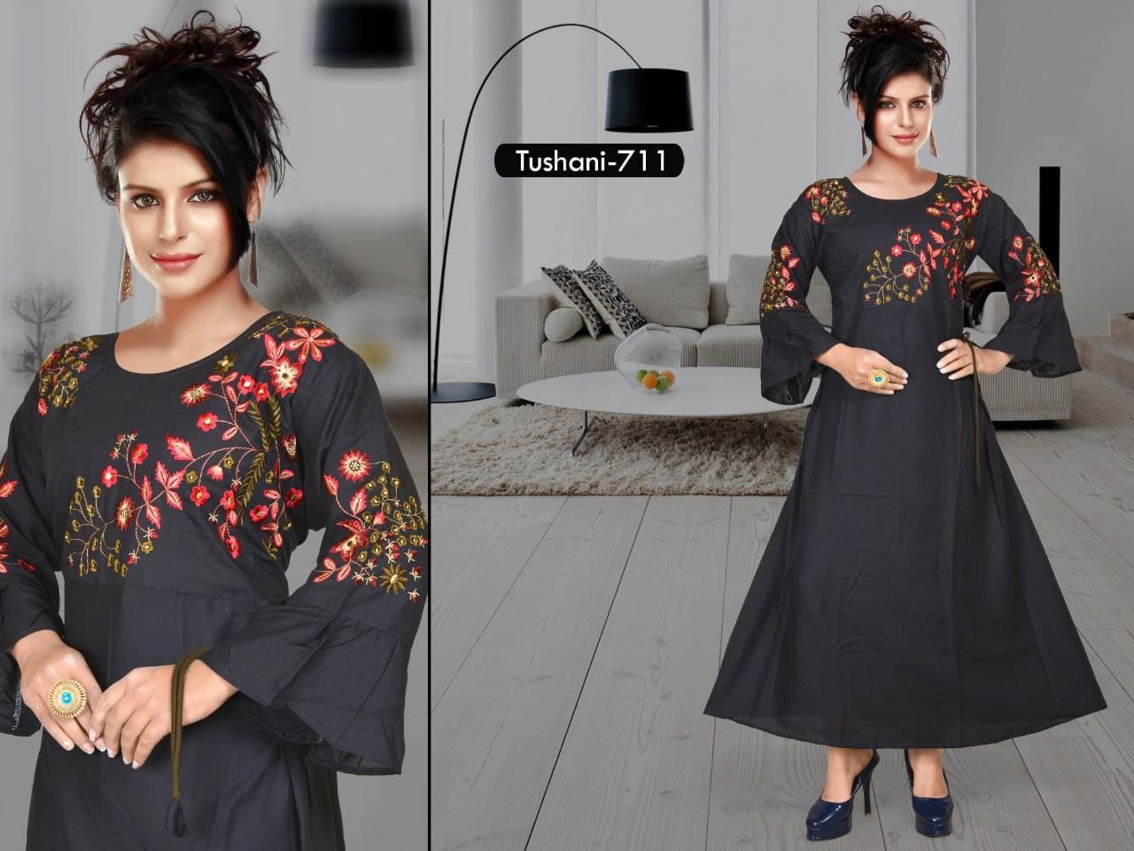 Choli Slive Work