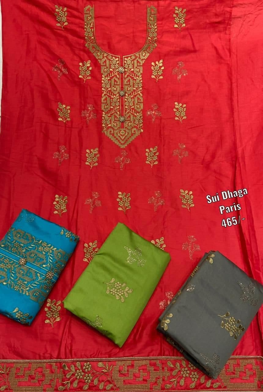 Neck top dupatta