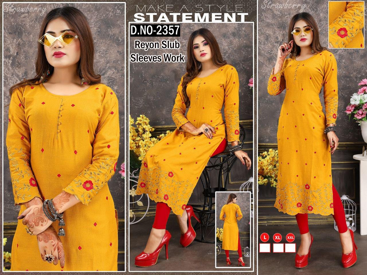 fancy kurti