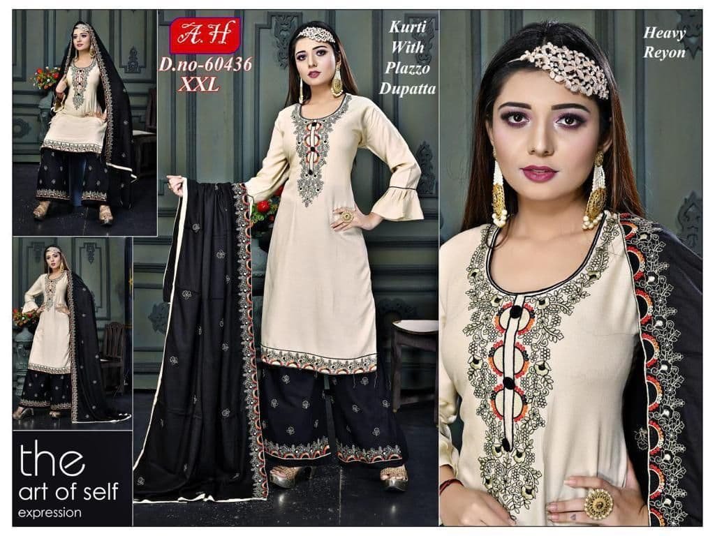 fancy kurti & plazo