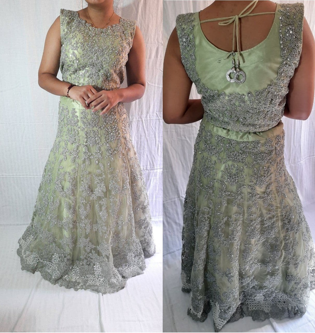 coding ghaghra choli
