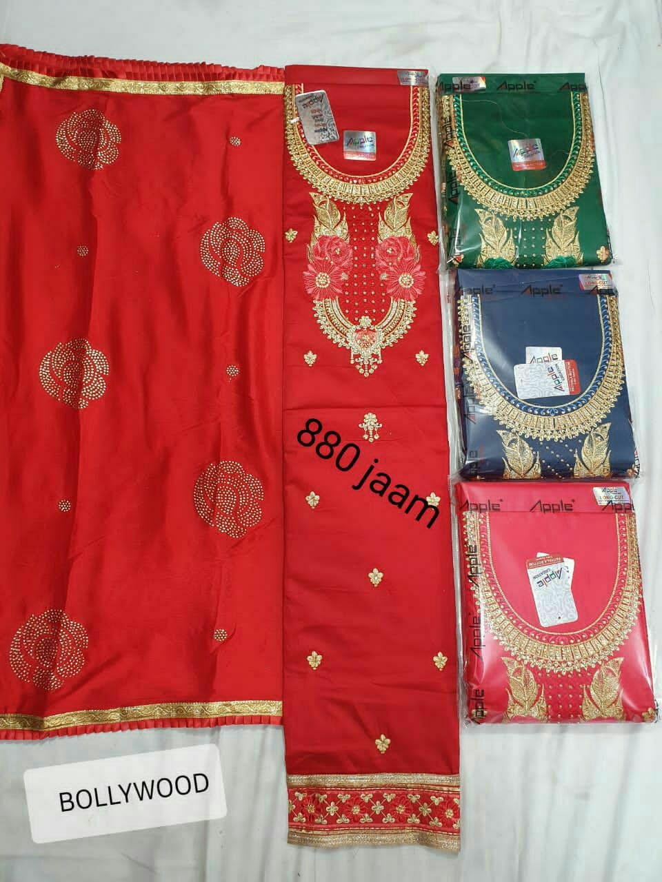 neck top dupatta