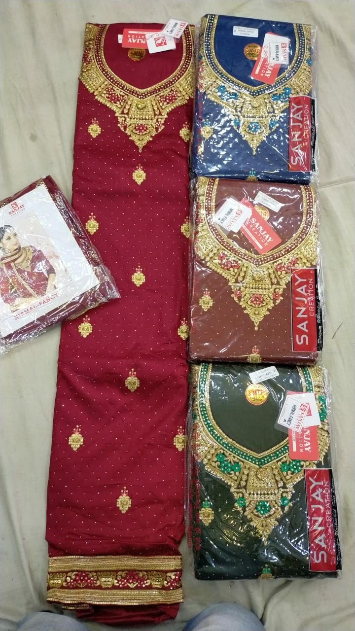 Neck top dupatta