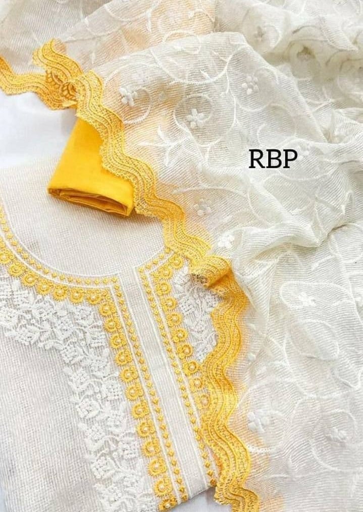 Neck top dupatta